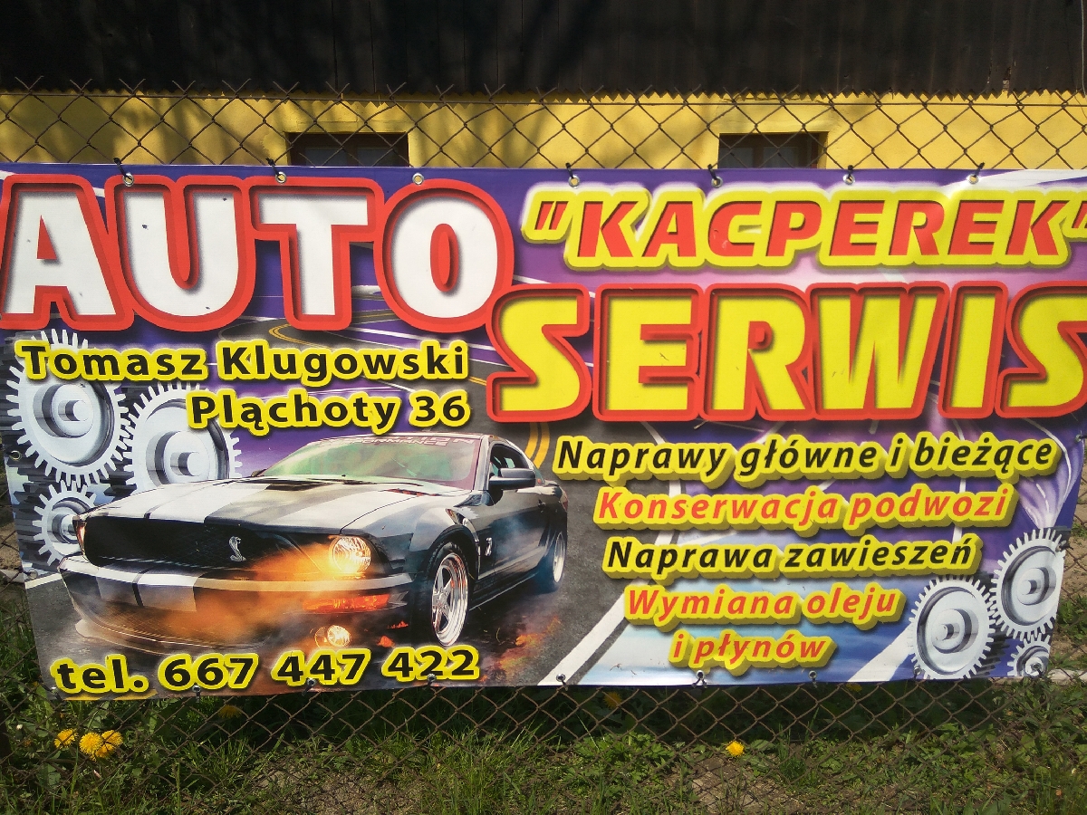 Auto serwis "Kacperek" Tomasz Klugowski Pląchoty