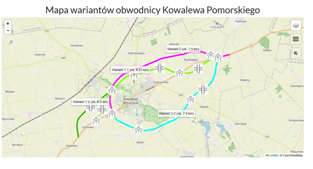Inwestycje, Będzie obwodnica Kowalewa Pomorskiego - zdjęcie, fotografia