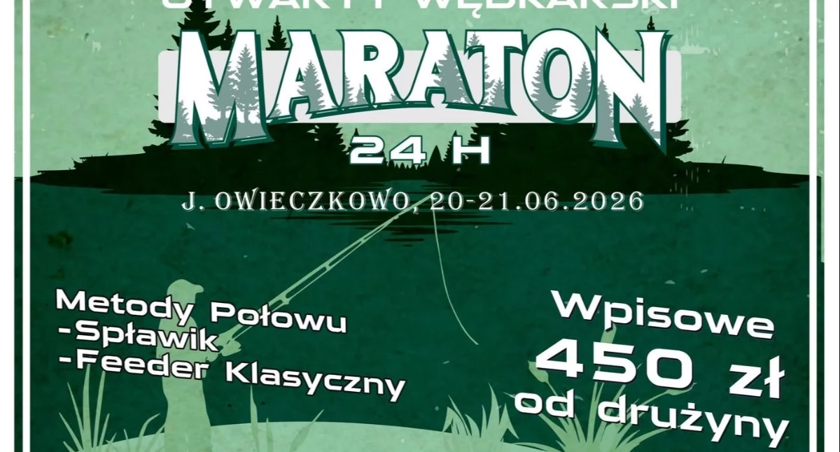 Wydarzenia lokalne, Maraton wędkarski drugi - zdjęcie, fotografia