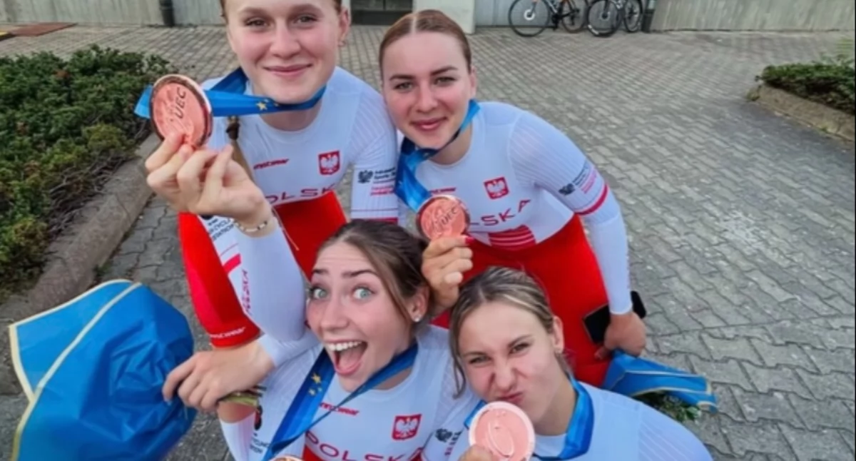 Kolarstwo, Dziewczyny lubią brąz! - zdjęcie, fotografia