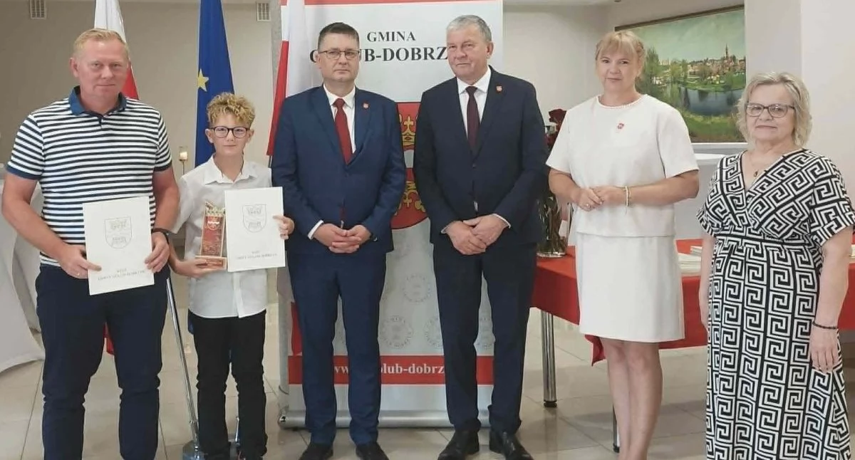 Edukacja, Przyznali Korony Gminy Golub Dobrzyń - zdjęcie, fotografia