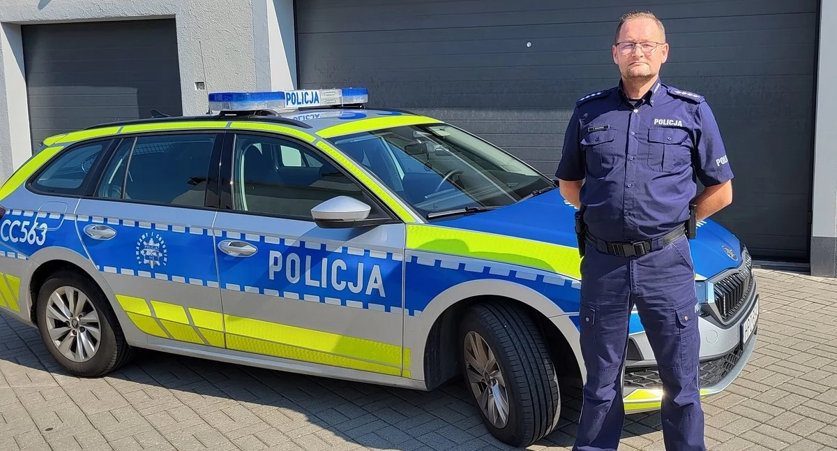 Interwencje, Brawa kierownika posterunku! Odebrał poród stacji paliw - zdjęcie, fotografia