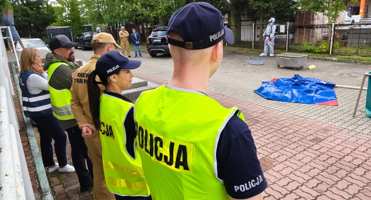 Ktoś przyniósł biały proszek do urzędu pracy