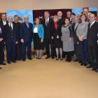 Wspólne zdjęcie organizatorów z Janem Pietrzakiem