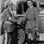 Jerzy Jeliński i syn indiańskiego wodza