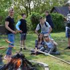 Na zakończenie wspólne ognisko