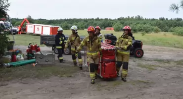 Ćwiczą na wypadek pożaru [zdjęcia]