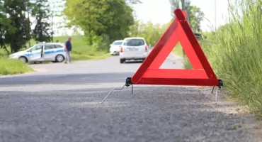Motocyklista w szpitalu