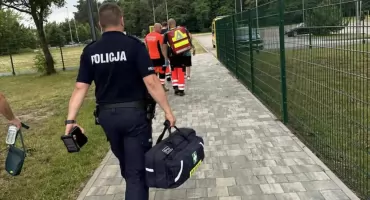 Policjanci uratowali rannego 13-latka