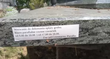 Opłaty za groby kością niezgody