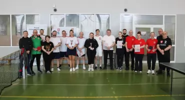 Ciechocin mistrzem ping ponga