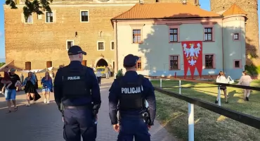 Pilnowali bezpieczeństwa podczas turnieju rycerskiego
