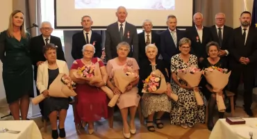 Złote i diamentowe gody w pałacu