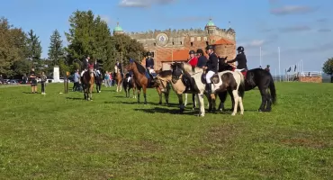 Lis tradycyjnie złapany
